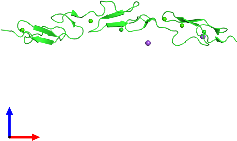 Ribbon Structure Of 2vj3 (800x800), Png Download