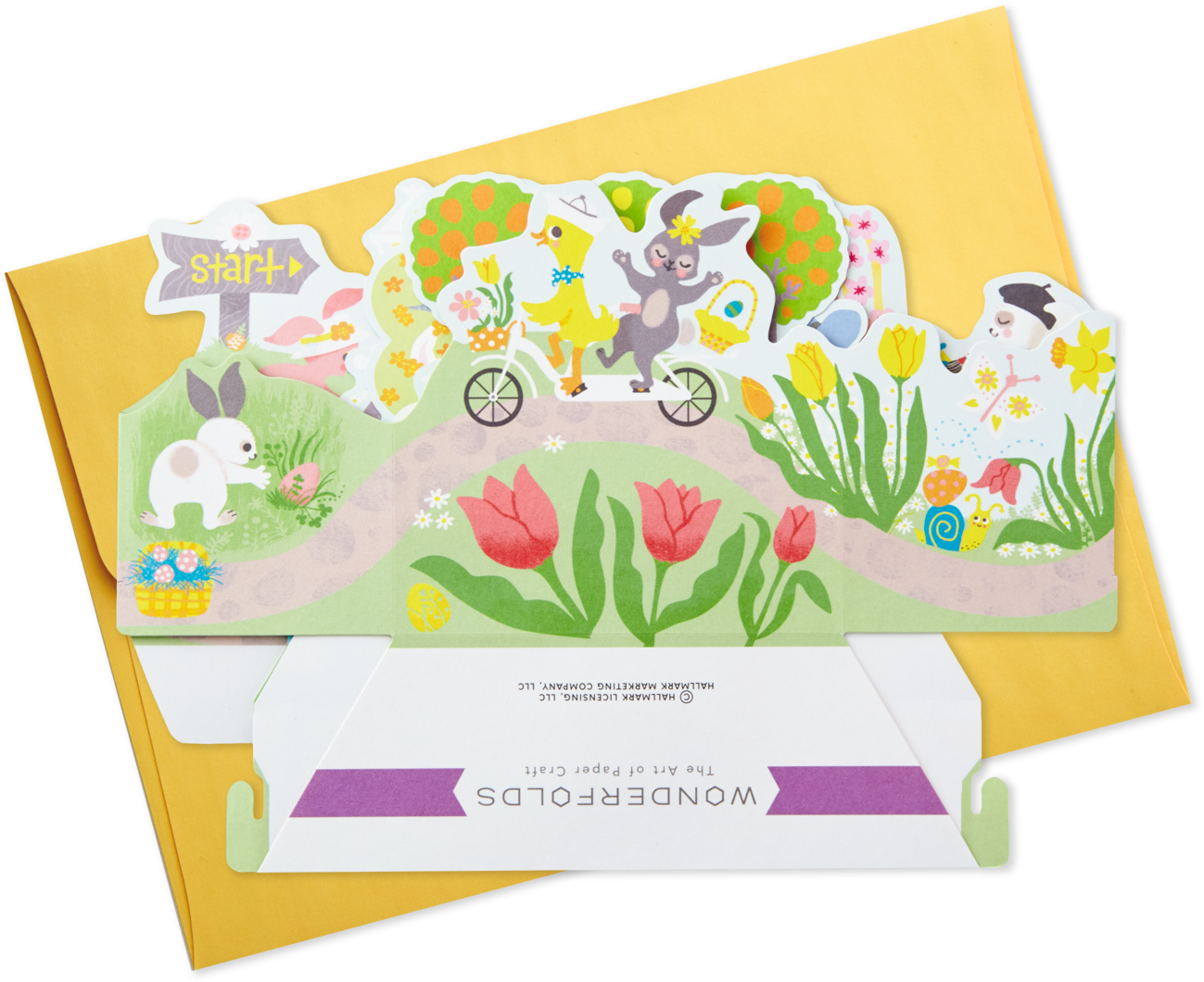 Easter Egg Hunt Pop Up Easter Card - Illustration (1470x1470), Png Download
