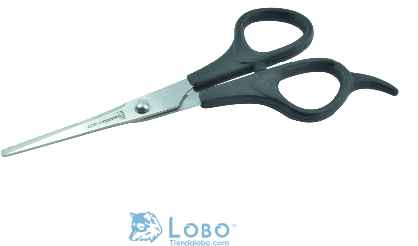 Tijera Estilista Estudiante Acero Inoxidable Negra - Scissors (1000x666), Png Download