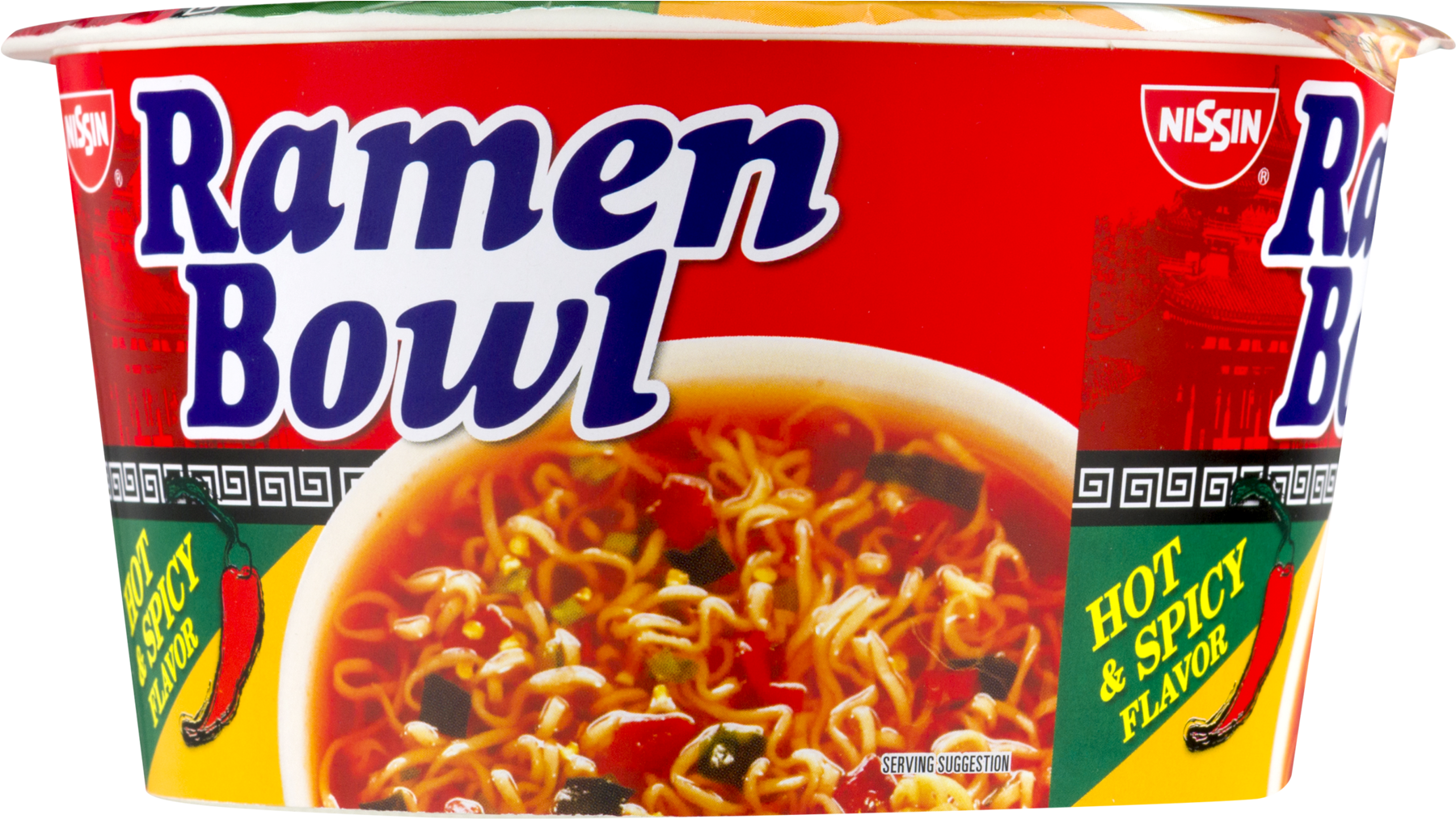 Ramen Bowl Nissin (1800x1800), Png Download
