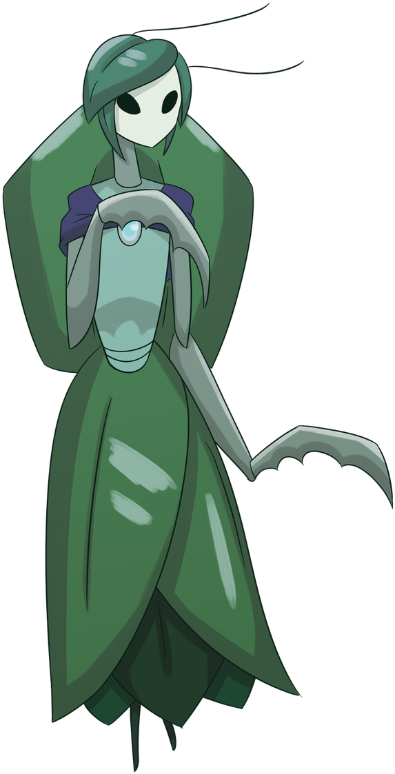 Team Cherry - Hollow Knight Mantis Oc (867x1200), Png Download