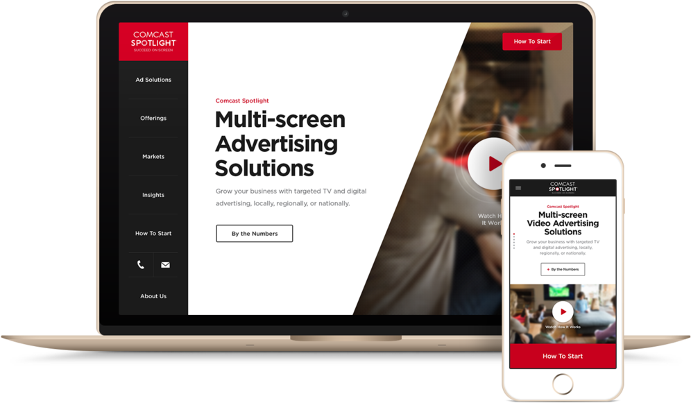 Comcast Spotlight All Devices (1000x746), Png Download
