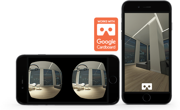 You Can Simply View It With Your Browser - Google Cardboard (800x400), Png Download