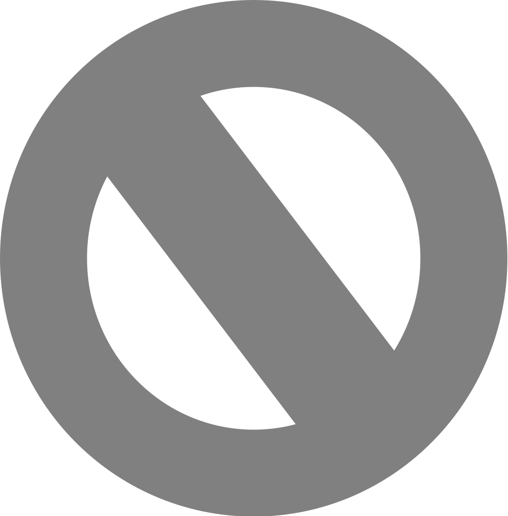 Gray Cross Out - Circle With Cross Black (1007x1024), Png Download