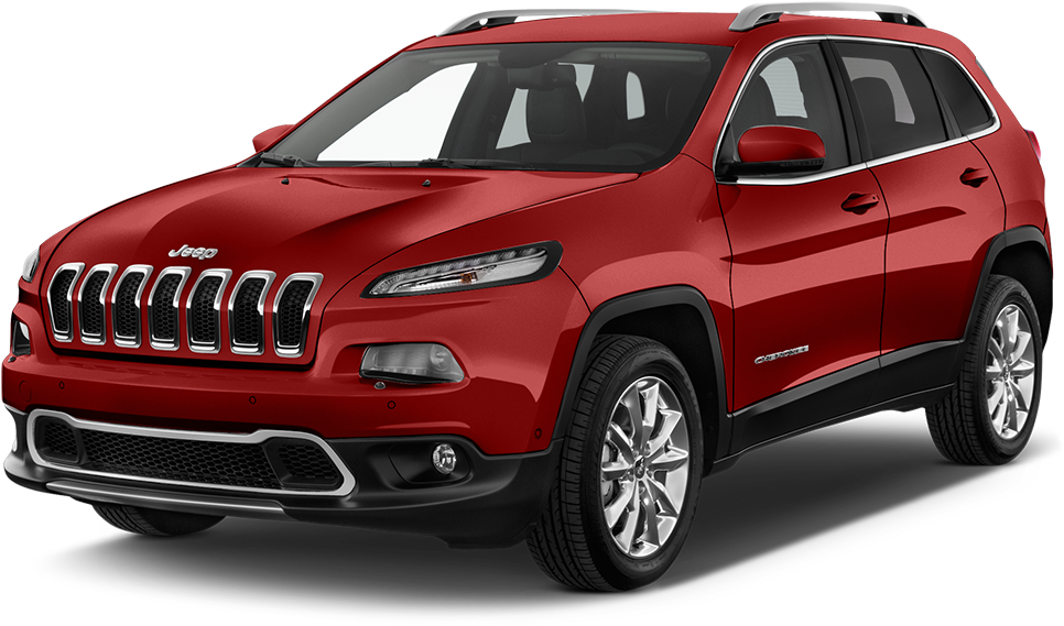 New Chrysler Dodge Jeep Ram Vehicles In Hermiston Or - 2016 Jeep Cherokee Limited Red (1000x1000), Png Download