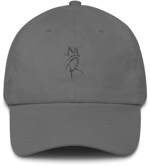 Roctown Cotton 'murica Dad Hat Black Stitch - Yupoong Classics Dad Hat (600x600), Png Download