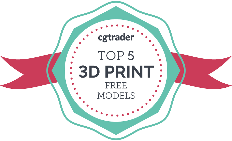 Picked Among The Top 5 In Cgtrader's Top 5 Free 3d - Cgtrader (918x558), Png Download