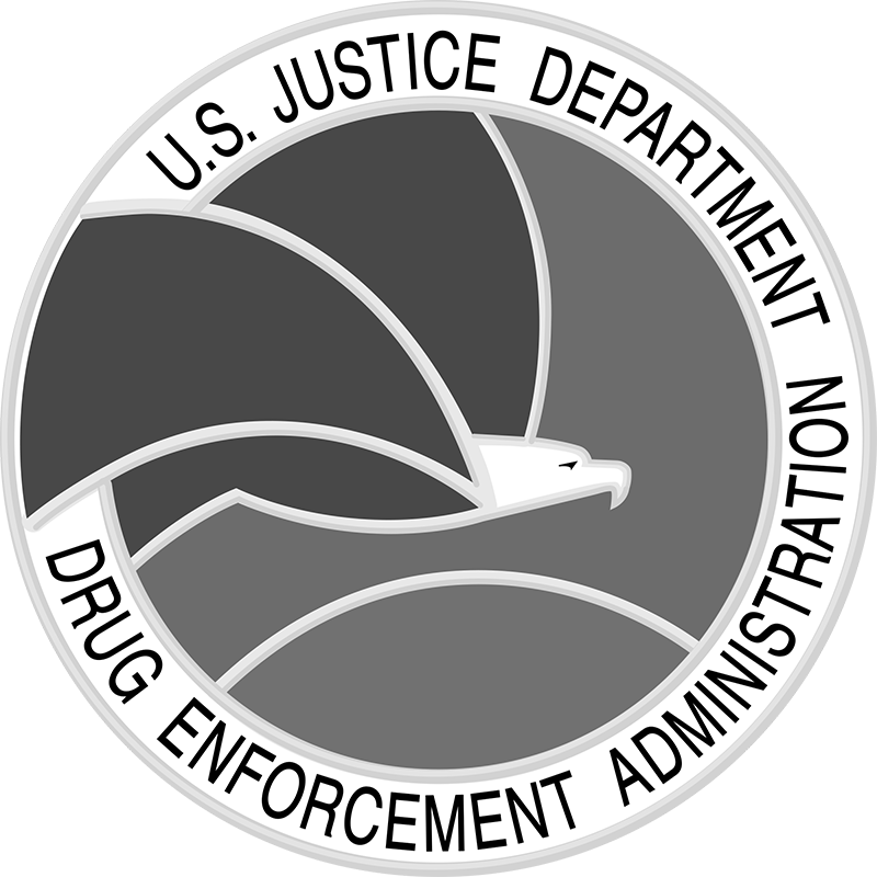This Is A United States Government, Drug Enforcement - Logo United State Department Justice Drug Enforcement (800x800), Png Download