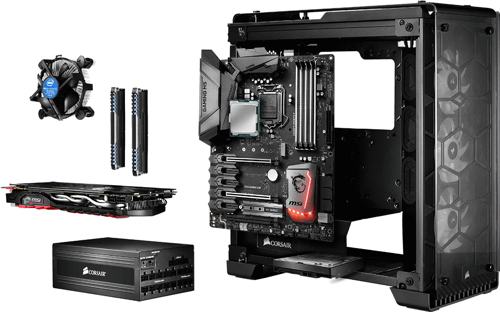 Pc Components Png (1080x720), Png Download