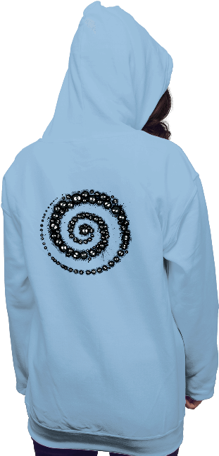 Soot Spiral - Shirt (650x650), Png Download