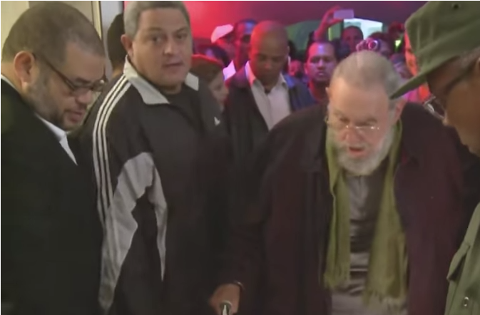 El Expresidente Cubano Fidel Castro Apareció En Público - Event (790x444), Png Download