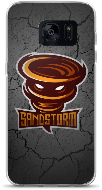 Sandstorm Black Sand Samsung Case - Smartphone (1000x1000), Png Download