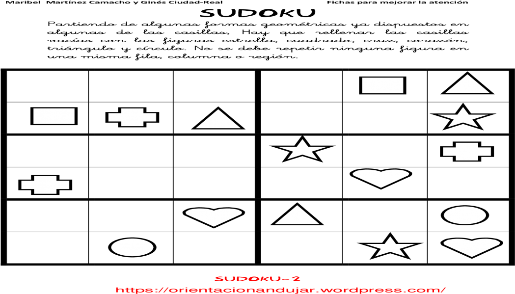Sudoku De Figuras Resuelto (1200x630), Png Download