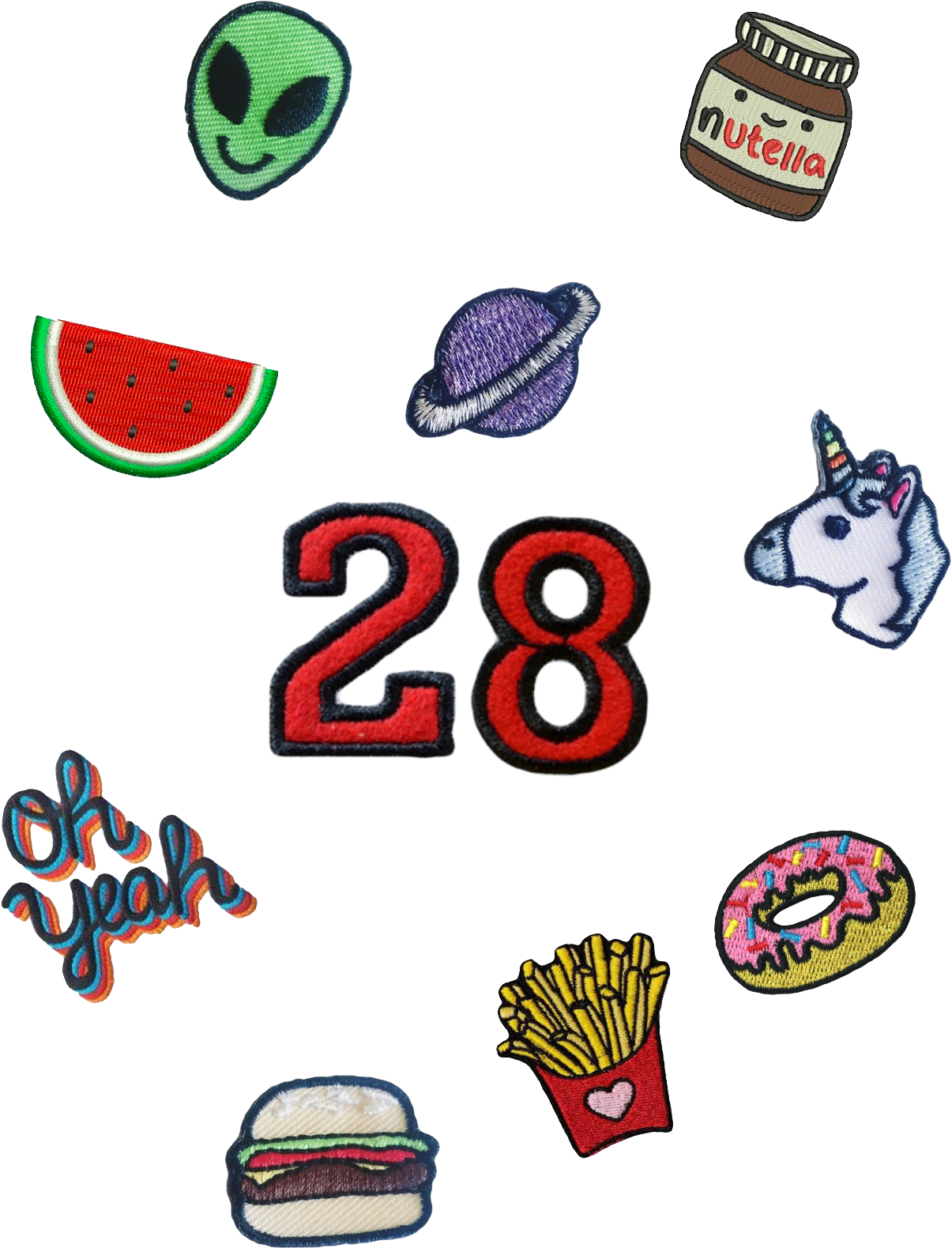 Patch Fofos Plano De - Cute Patch Png (1504x1808), Png Download