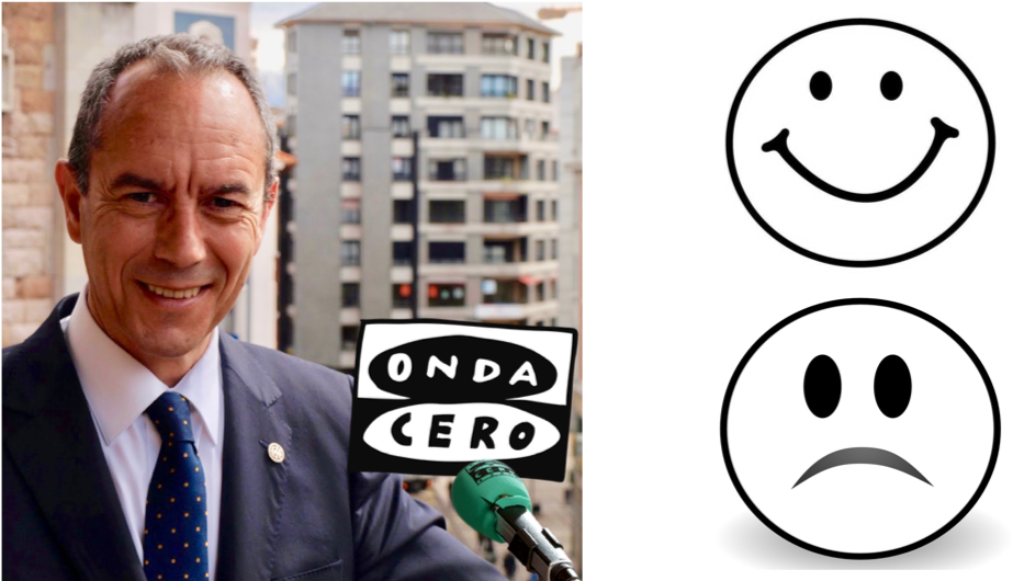 Las Dos Caras De La Sonrisa - Onda Cero (1004x529), Png Download