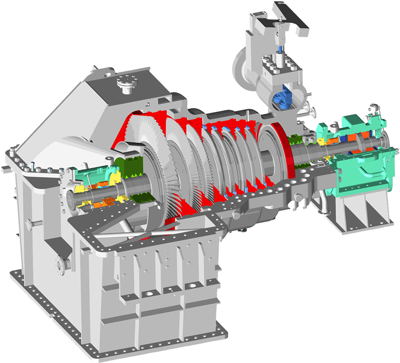 Steam Turbine Upgrades Available From Elliott - Steam Turbine Block Valves (1140x838), Png Download
