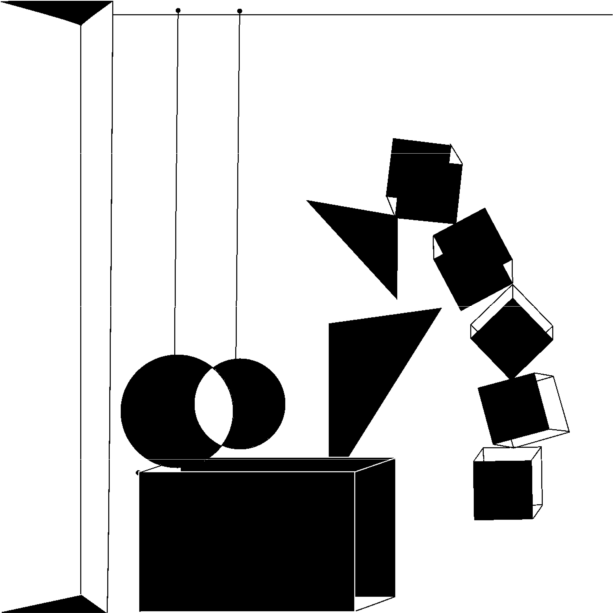 Elementos De Relacion Del Diseño Gravedad (613x613), Png Download