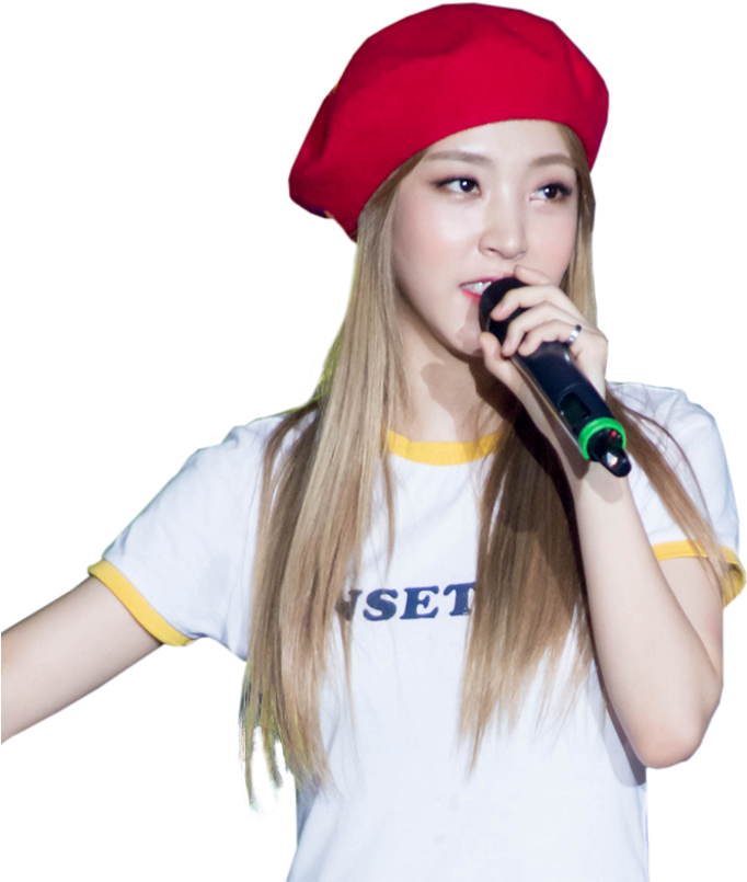 Mamamoo Moonbyul Moonbyulyi Mamamoomoonbyul Kpop Korean - Singing (1024x828), Png Download