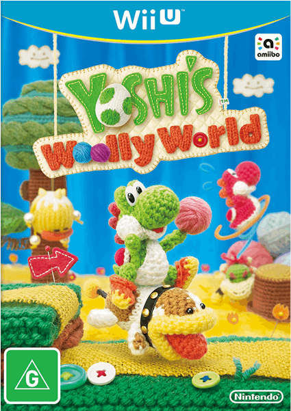 Yoshi Wooly World Wii U (600x600), Png Download