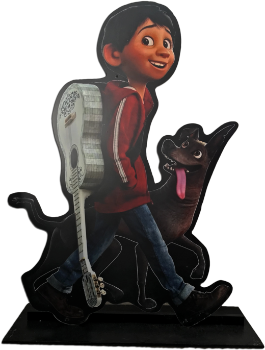 Download Transparent Coco Miguel Standee - Figurine - PNGkit
