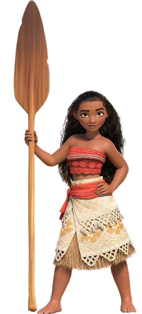 Moana - Character Moana (455x1006), Png Download