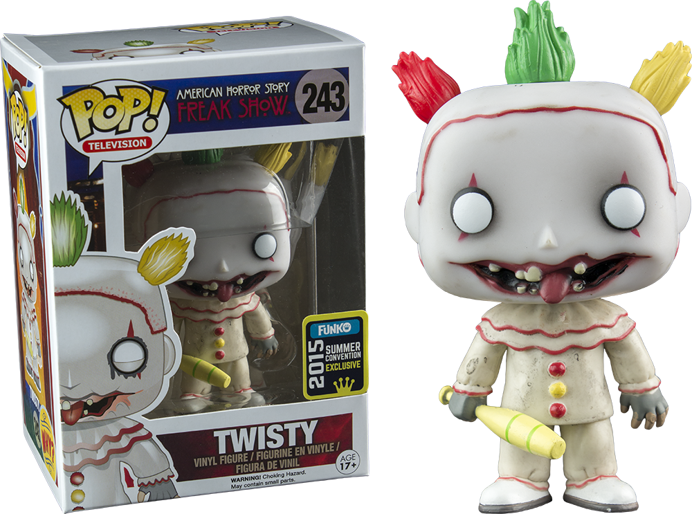 Unmasked Twisty Pop Vinyl - Funkos American Horror Story (1000x743), Png Download