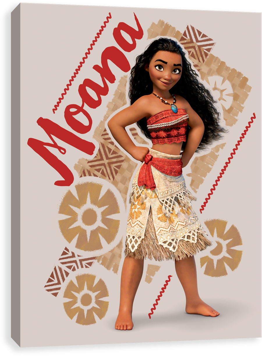 Moana Etiqueta Para Tubetes (1280x1280), Png Download