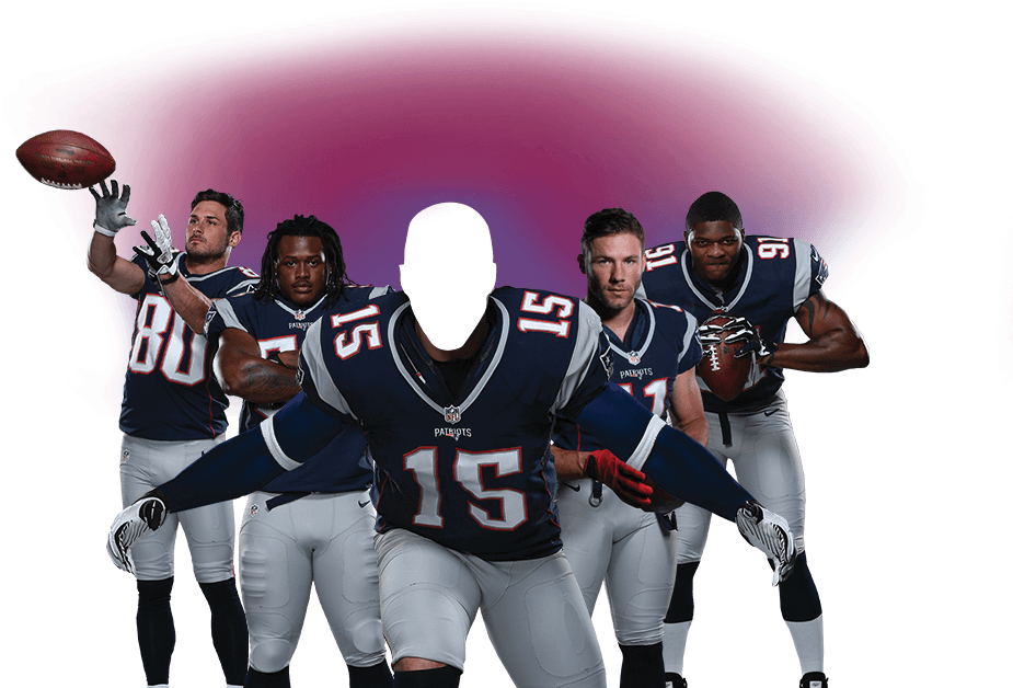 1020 X 660 6 - Patriots Players Png (1020x660), Png Download