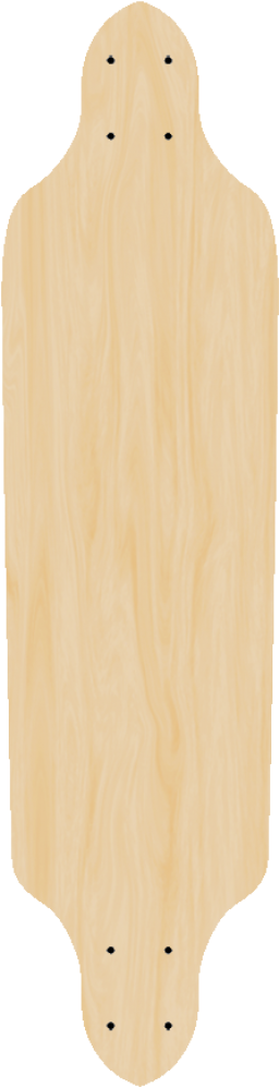 Compare 100% American / Canadian Maple To Made In Usa - Twintip Deck (1000x1000), Png Download