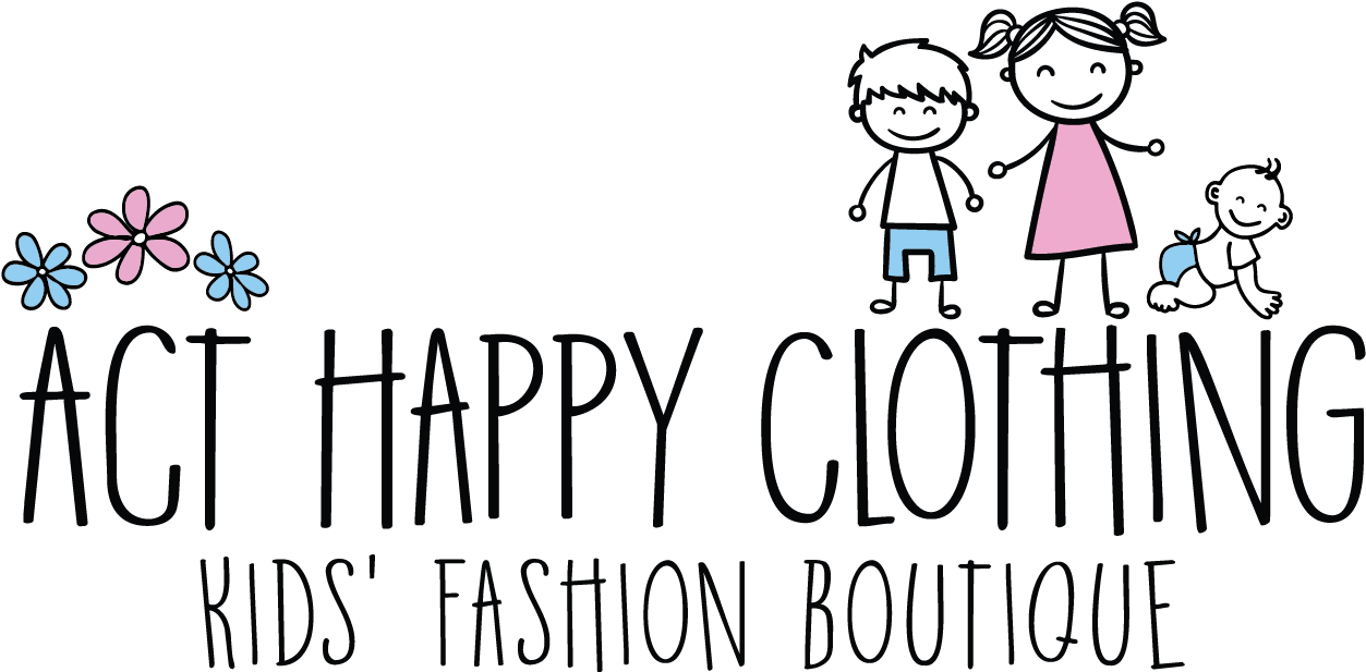 Act Happy Clothing - Cartoon (1667x719), Png Download