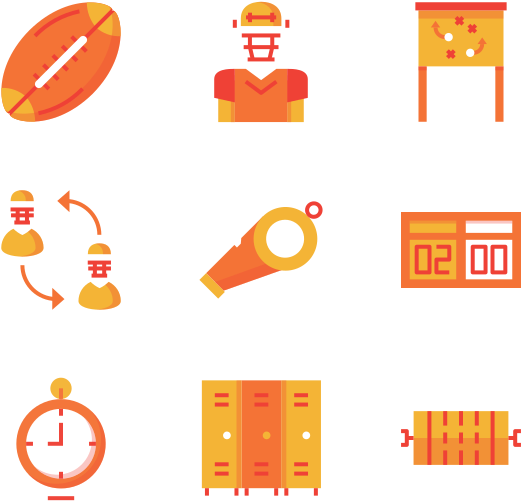 View Individual Icons Of Soccer (600x564), Png Download