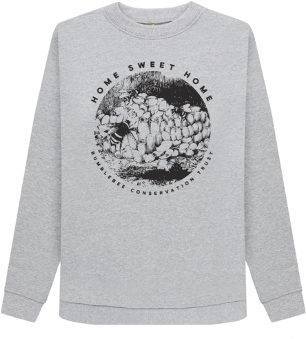 Light Heather Home Sweet Home Jumper - Sweater (640x674), Png Download