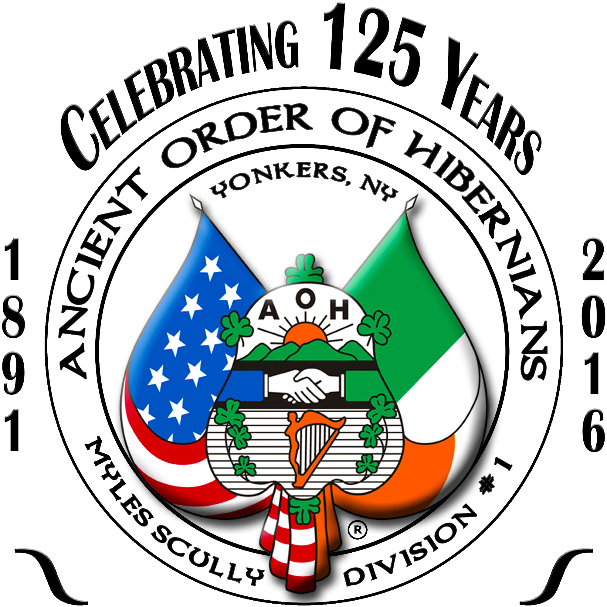 Ancient Order Of Hibernians (2106x2106), Png Download