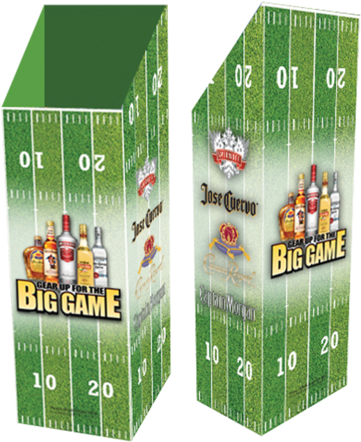 Diageo Spirits Bottle Display - Grass (1024x1024), Png Download