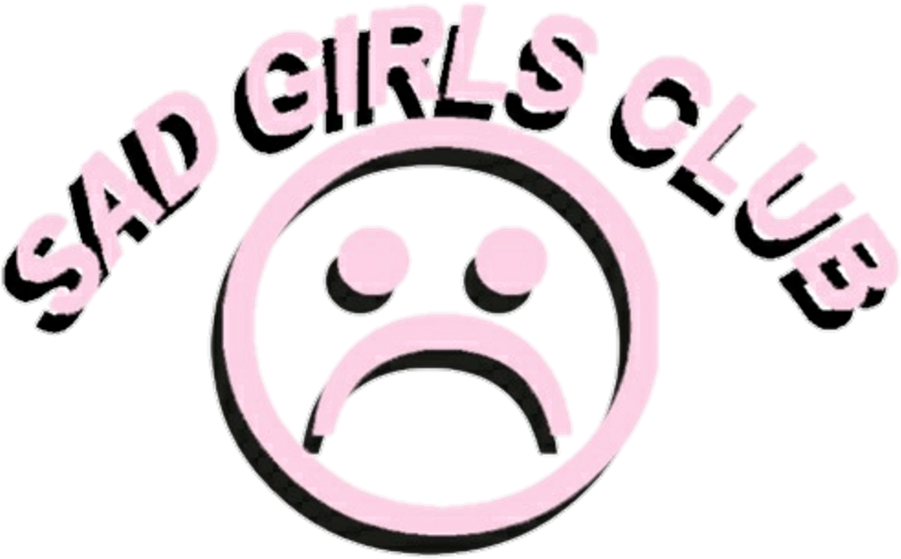 Report Abuse - Sad Girl Club Png (1024x678), Png Download