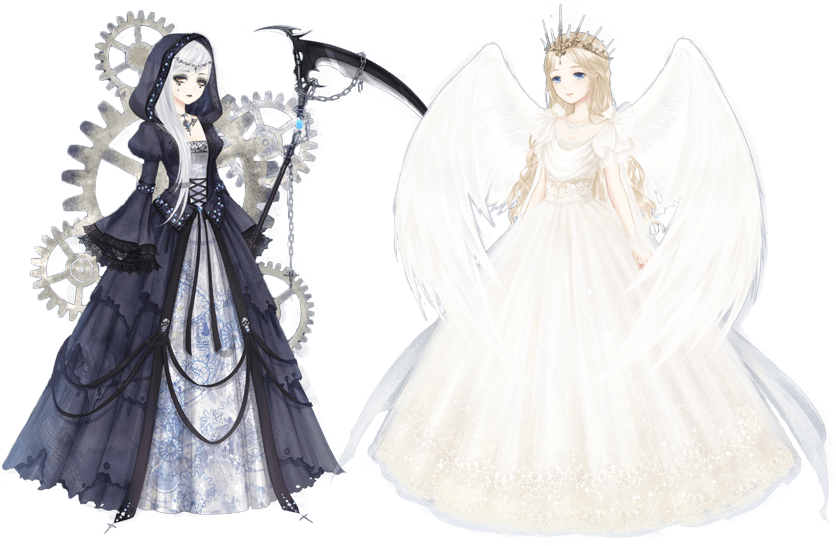 Coc Sets - Love Nikki Png (914x545), Png Download