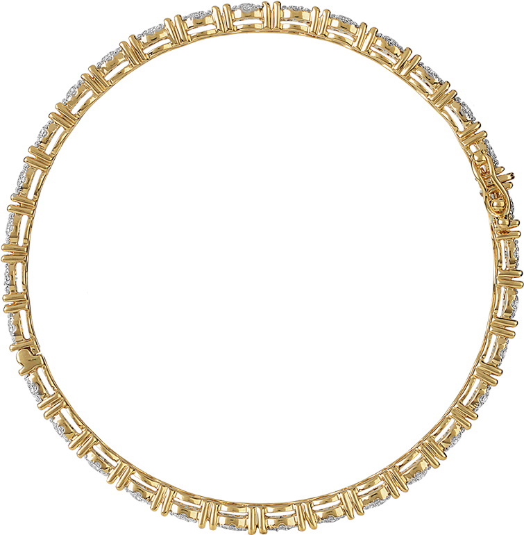 Buy Orra Diamond Bangle Online - Bangle (1200x1000), Png Download