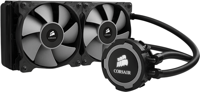 Corsair Hydro Series H105 Review - Corsair Hydro Series H105 (800x430), Png Download