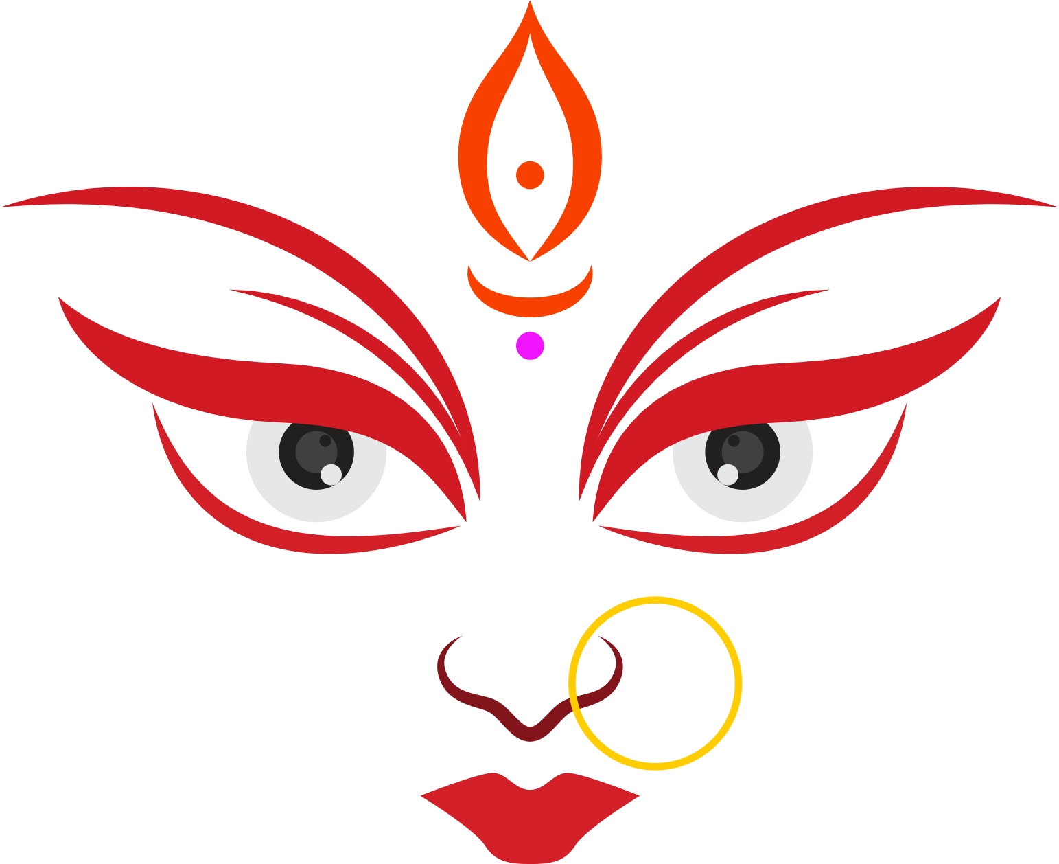 Durga Ma Png Hd Durga Ma Png Image Free Download Searchpng - Durga (2048x2048), Png Download