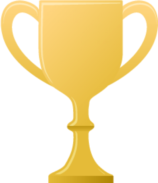 Golden Trophy Png Image Illustrator - Draw A Champion Cup (600x600), Png Download