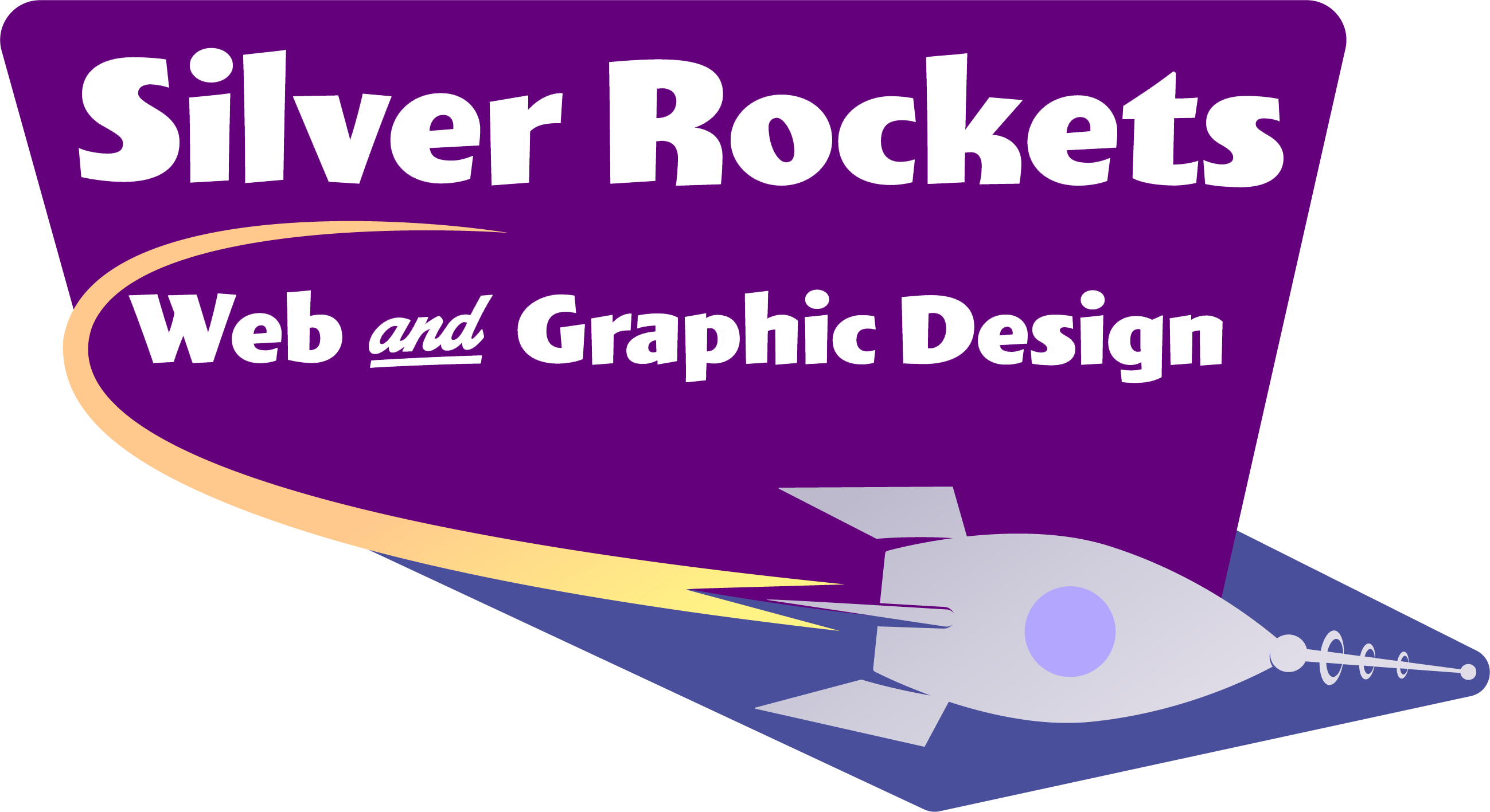 Silver Rockets Web & Graphic Design - Graphic Design (2598x1417), Png Download