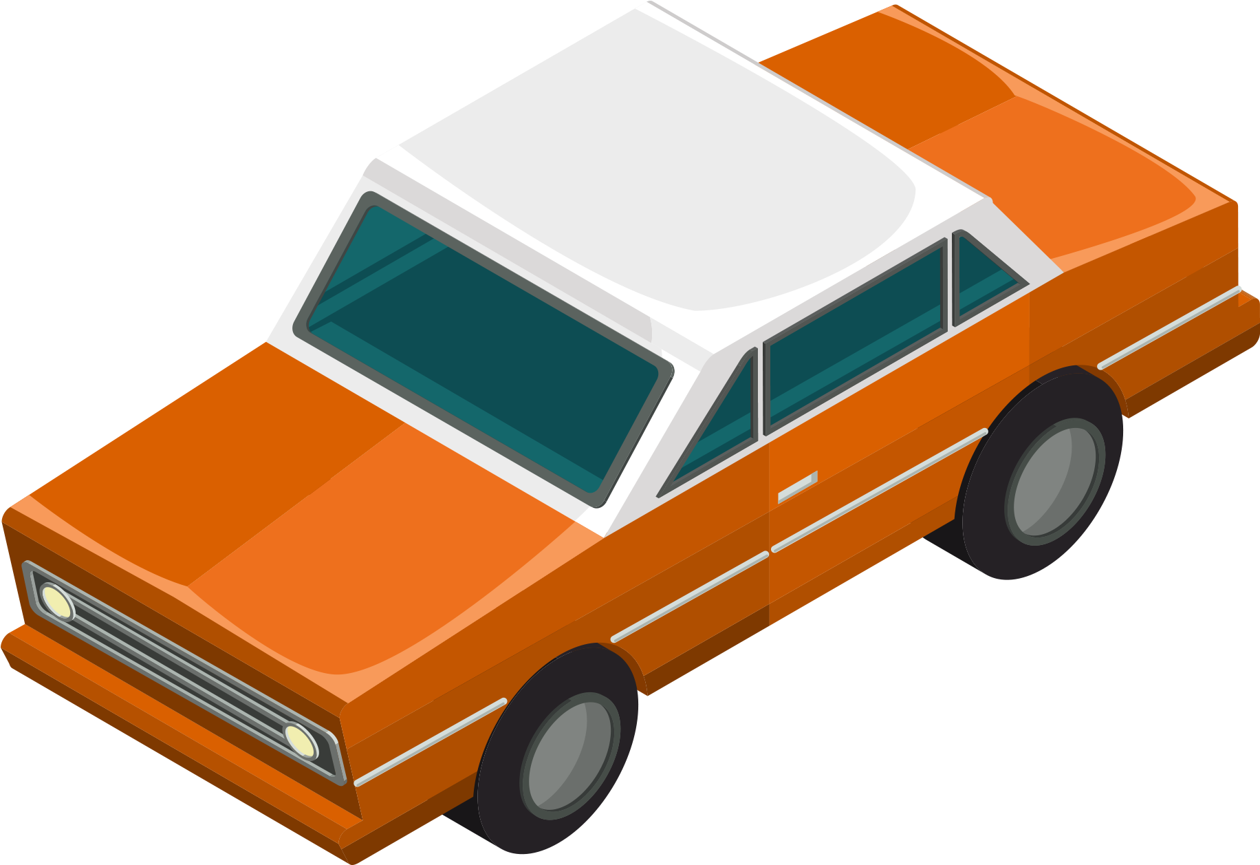 Download - Classic Car (2048x2048), Png Download