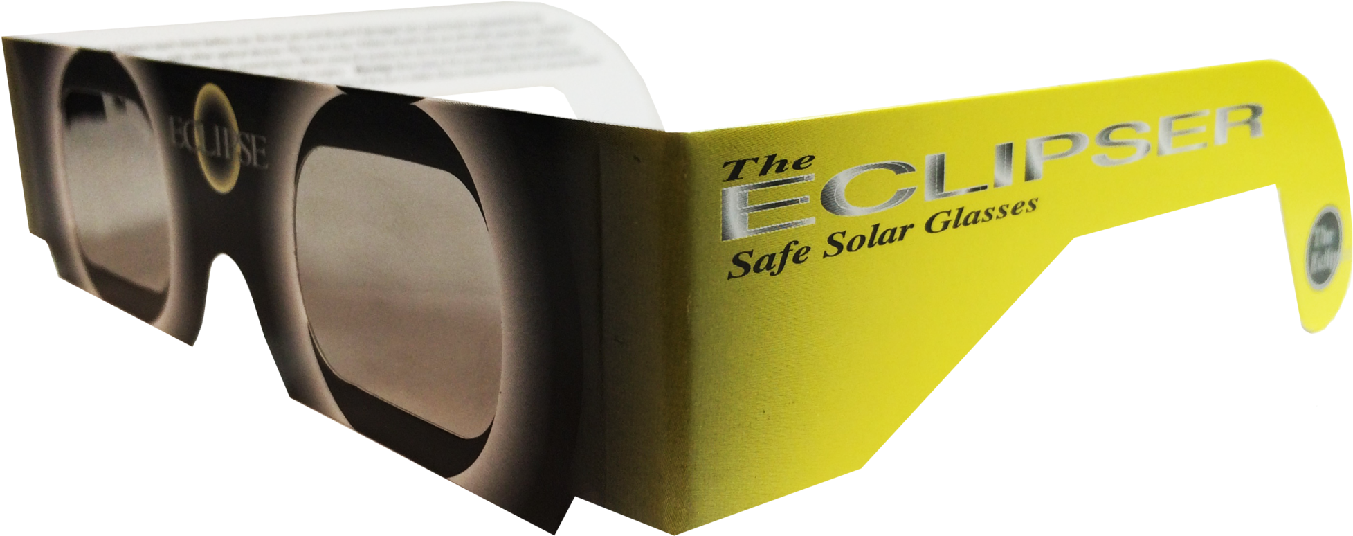 Original Eclipsers™ Glasses - Eclipser Safe Solar Glasses (2048x962), Png Download
