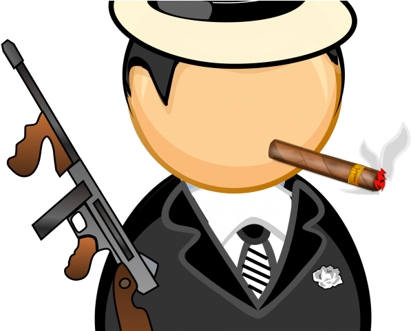 Bigfoot Clipart Gangster - Al Capone Clip Art (640x480), Png Download