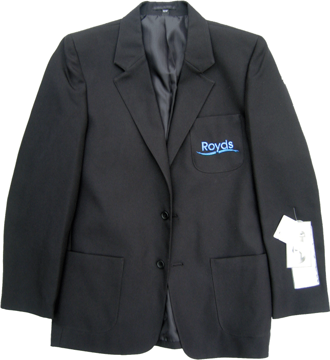 New Royds Black Blazer Pictures - Jacket (973x730), Png Download