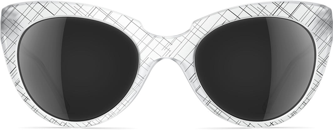 Yves Fashion Laurent Goggles Saint Sunglasses Clipart - Monochrome (1200x675), Png Download