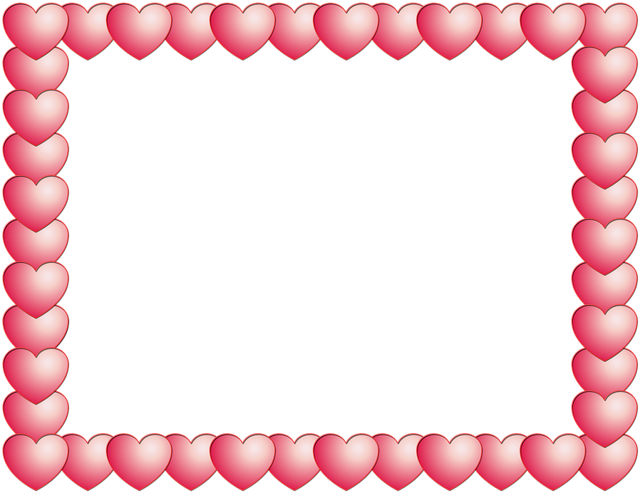Heart, Frame, Love, Romance, Symbol - Picture Frame (960x710), Png Download