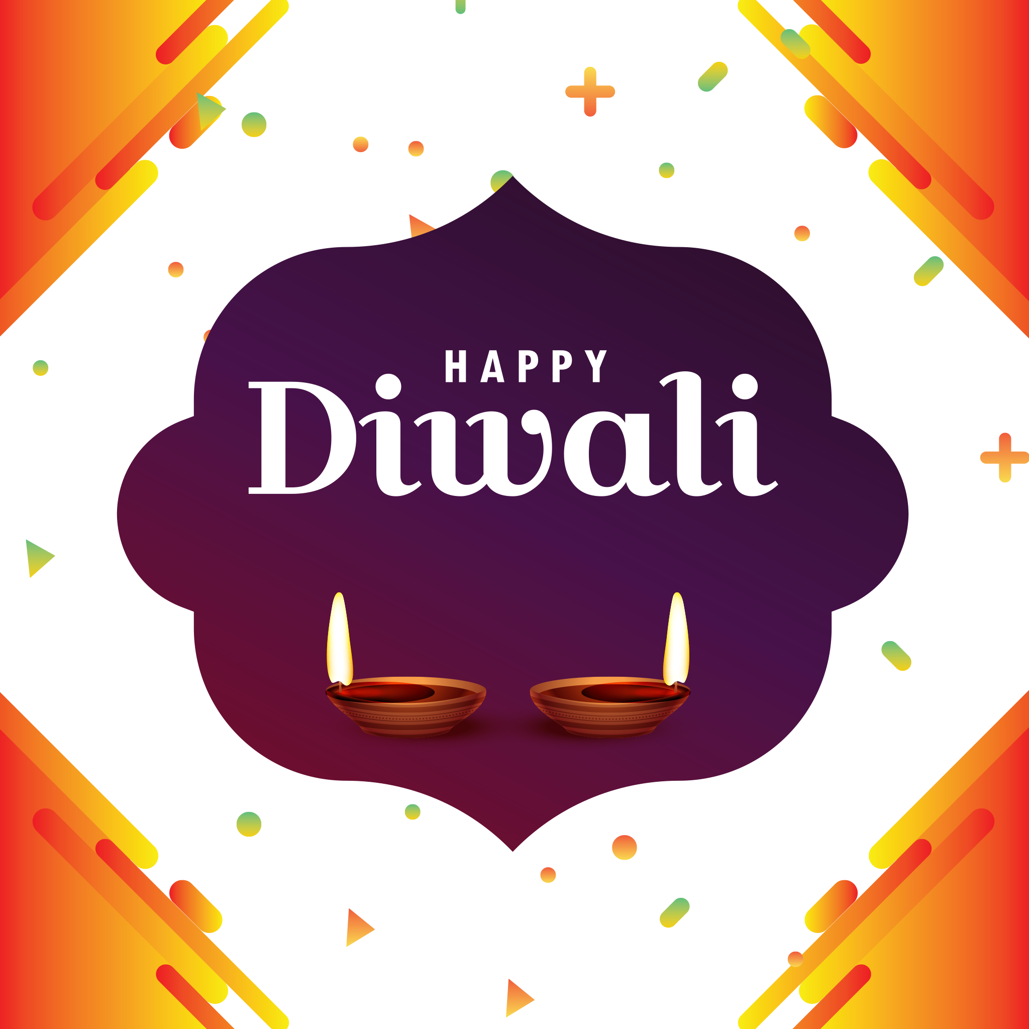 Download - Happy Diwali Celebration Png (2048x2048), Png Download