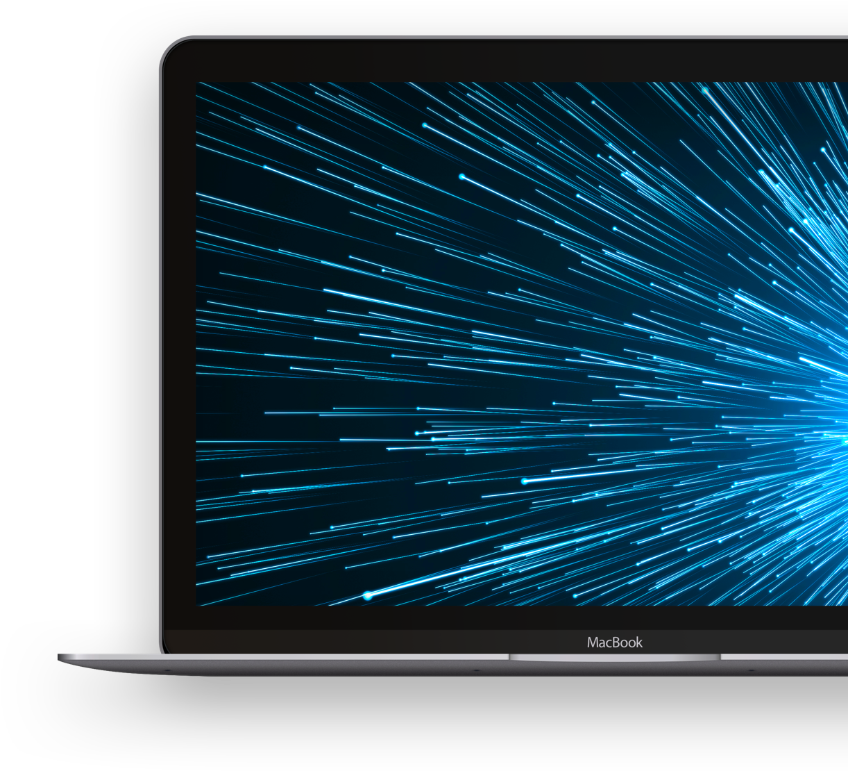 Laptop With Fiber Image - Led-backlit Lcd Display (1246x1260), Png Download