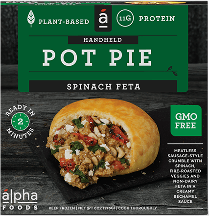 Alpha Foods Pot Pies (670x473), Png Download